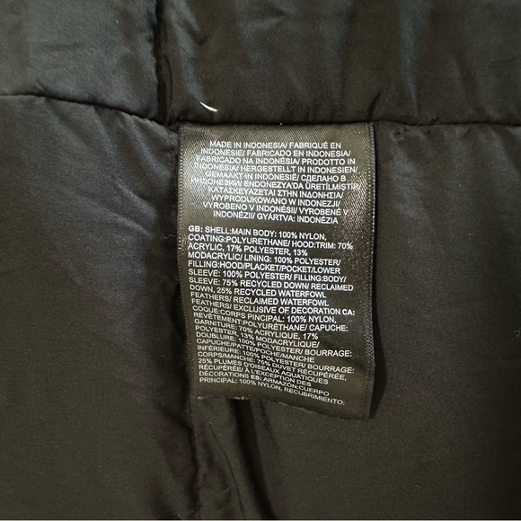 NWT THE NORTH FACE McMurdo  Parka Down Jacket Men's Size XL Black NF0A8A2Z - Picture 11 of 11